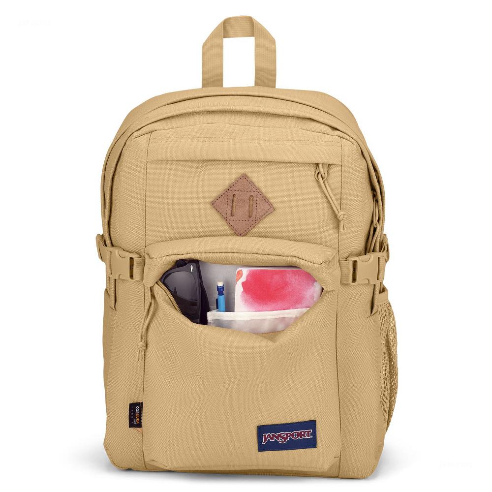 Sac à Dos Scolaire JanSport Main Campus FX Kaki | CQX-02599283